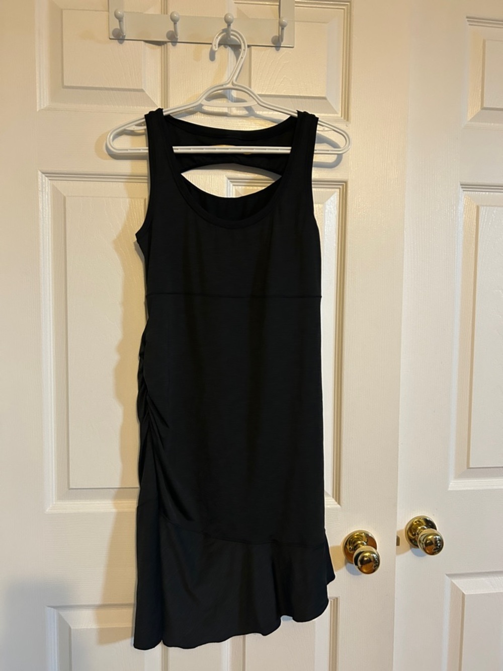LOLE - Sleeveless Midi Dress with Ruffle Hem -